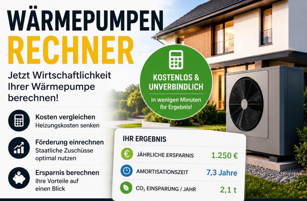 Ihr Sonnenkaufhaus Wärmepumpenrechner