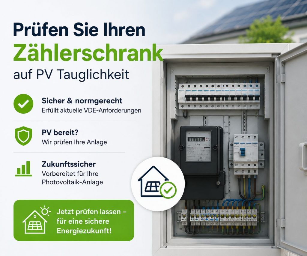 Prüfen Sie Ihren Zählerschrank auf Tauglichkeit